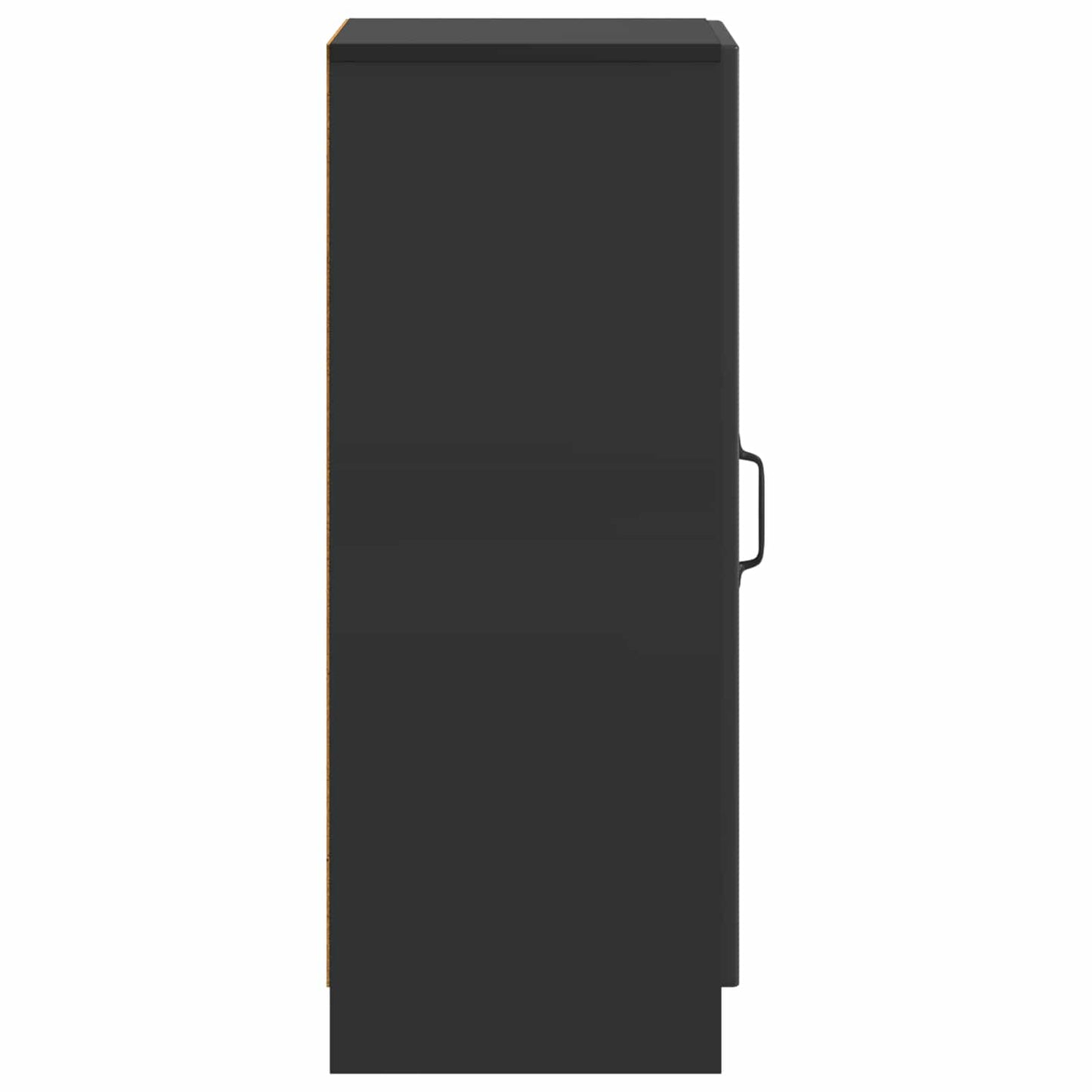 Sideboard Black 33 x 34.5 x 87 cm Engineered Wood