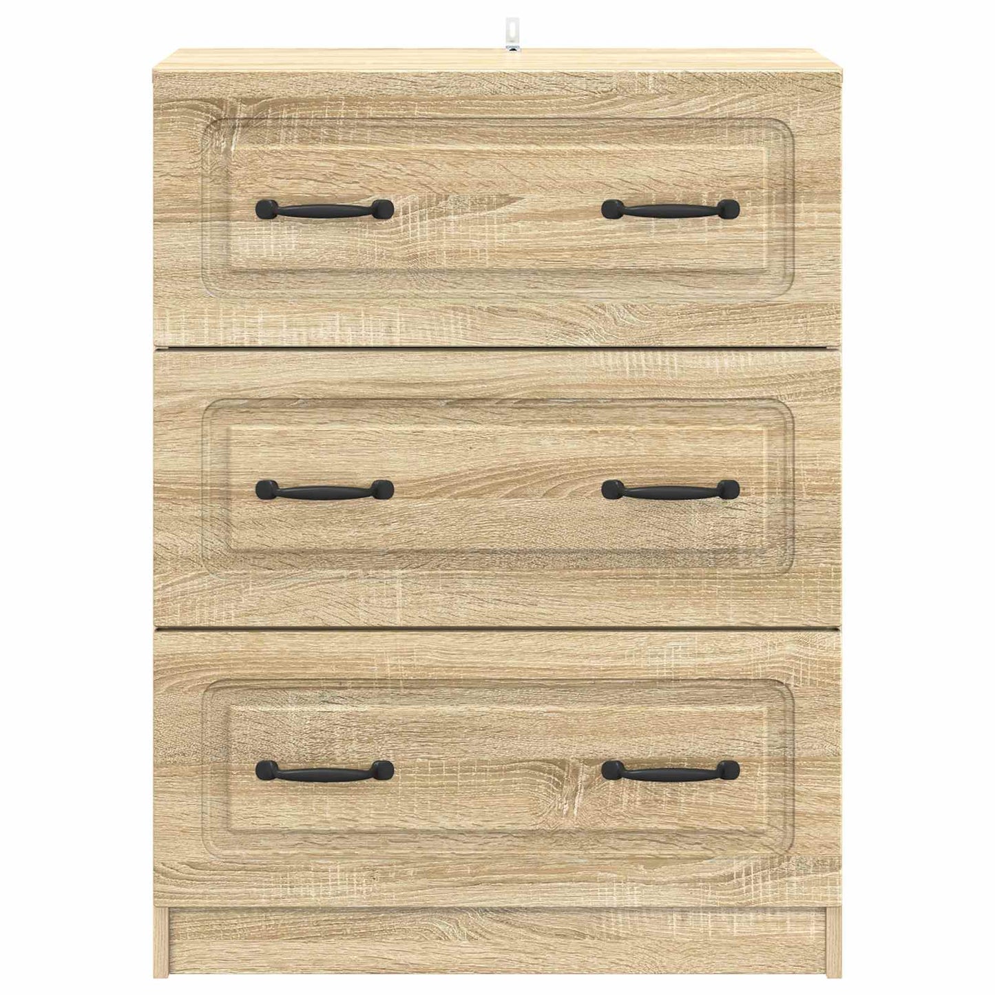 Drawer Cabinet Sonoma Oak 66 x 34.5 x 87 cm Engineered Wood