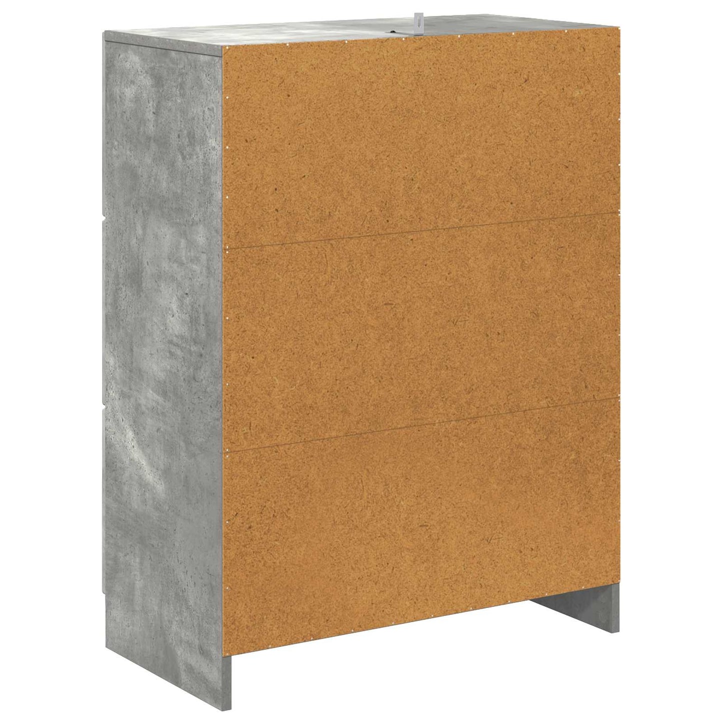 Drawer Cabinet Concrete Grey 66 x 34.5 x 87 cm Engineered Wood