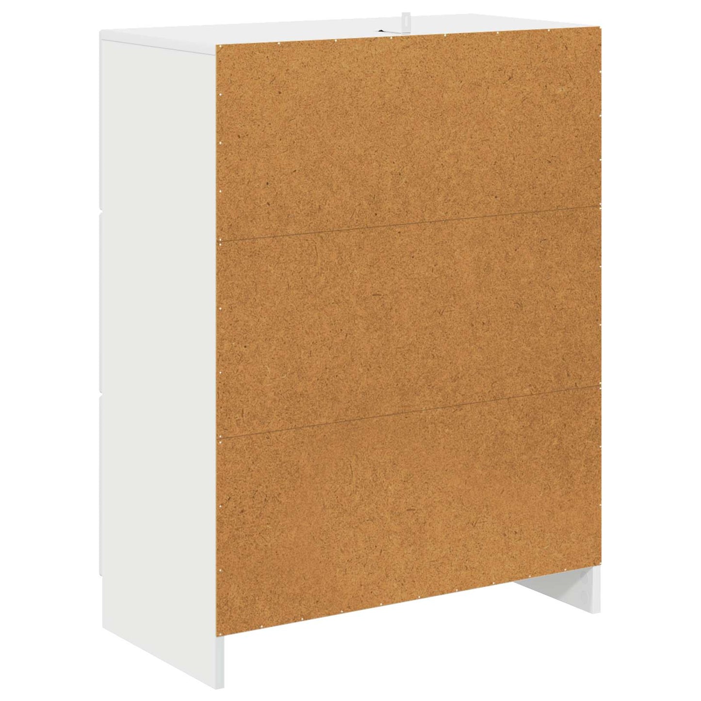 Drawer Cabinet High Gloss White 66 x 34.5 x 87 cm