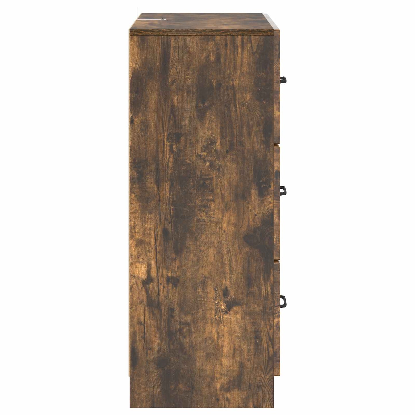 Drawer Cabinet Smoked Oak 66 x 34.5 x 87 cm Engineered Wood