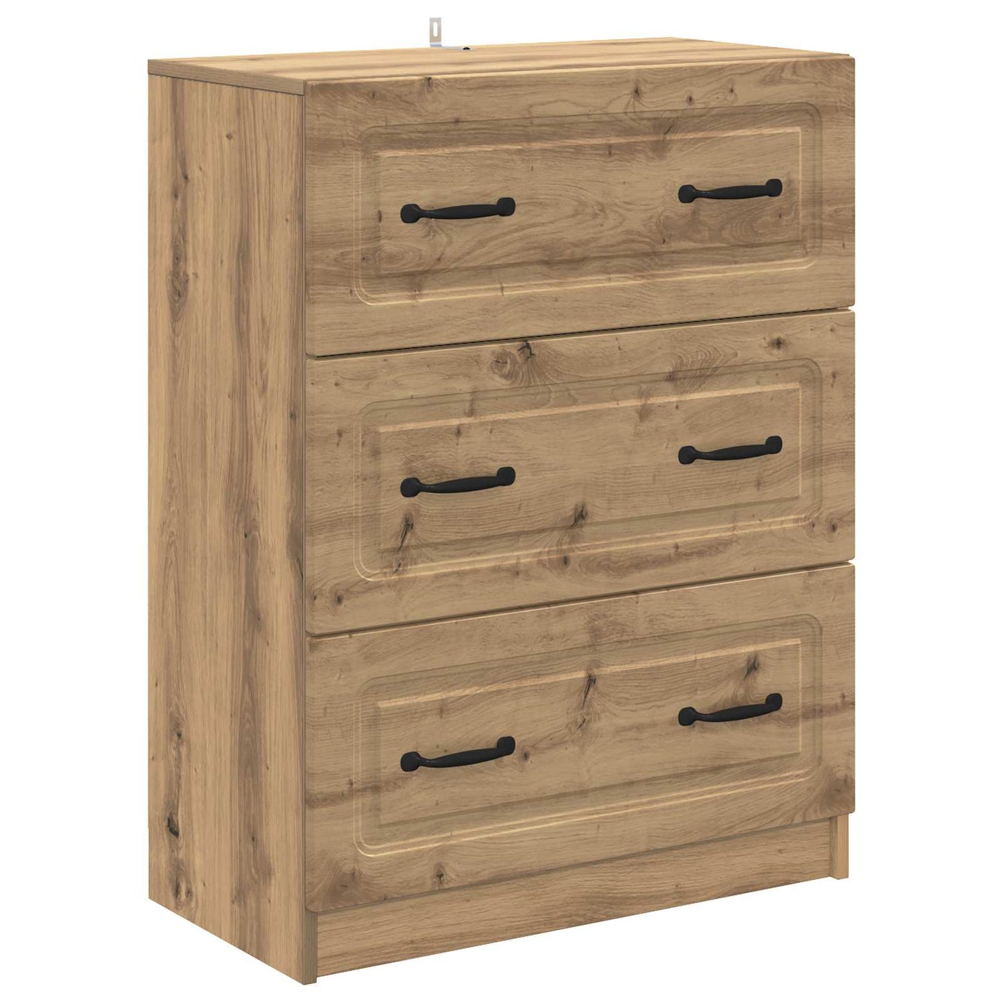 Drawer Cabinet Artisan Oak 66 x 34.5 x 87 cm Engineered Wood
