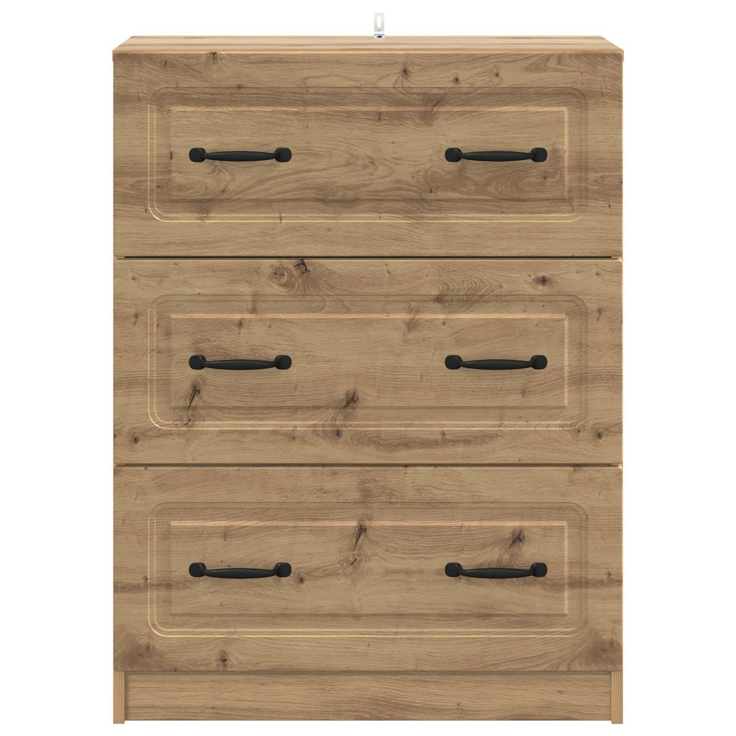 Drawer Cabinet Artisan Oak 66 x 34.5 x 87 cm Engineered Wood