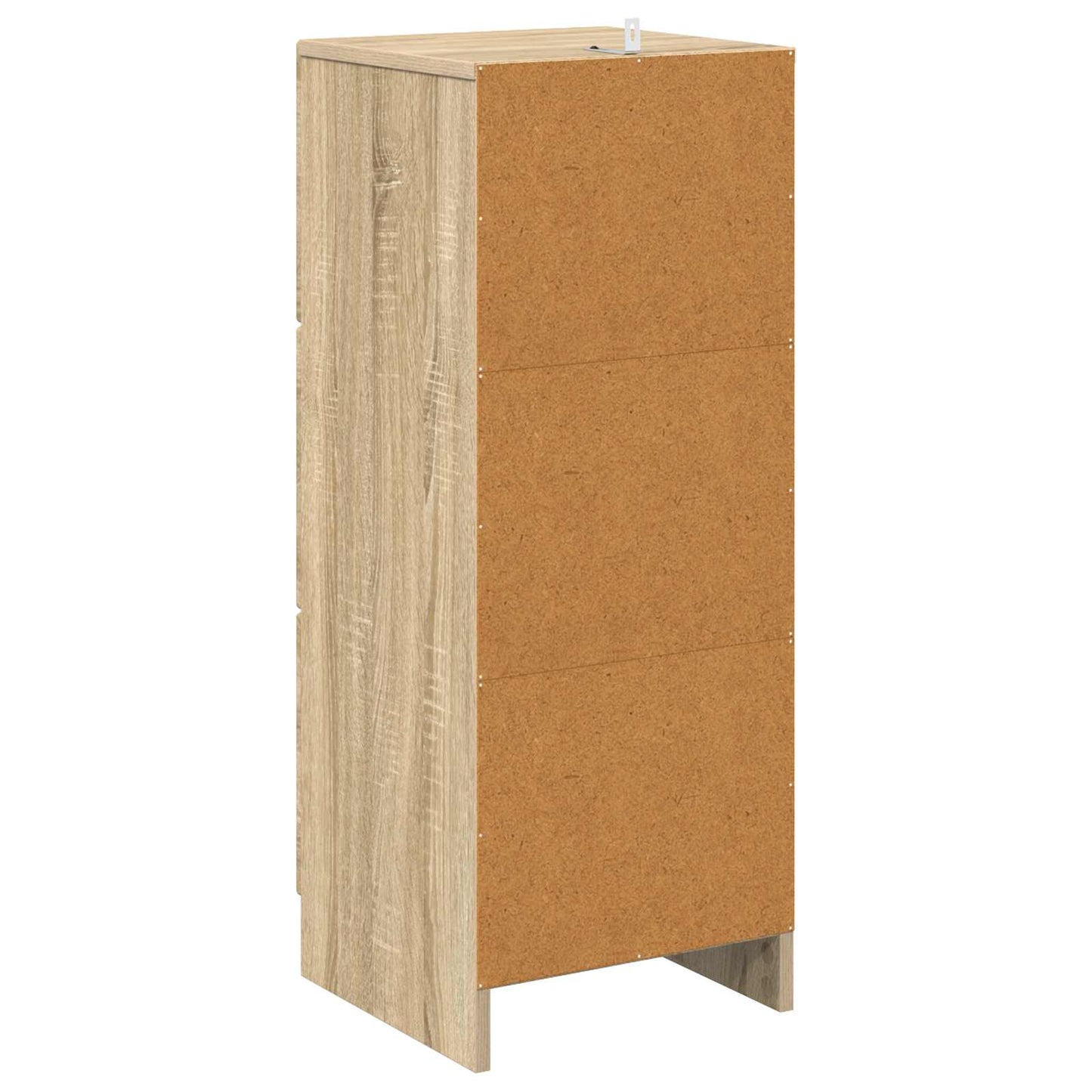 Drawer Cabinet Sonoma Oak 33 x 34.5 x 87 cm Engineered Wood