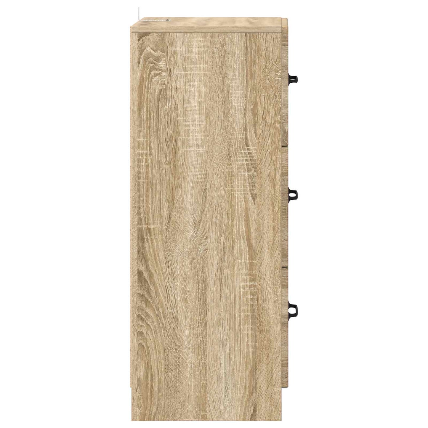 Drawer Cabinet Sonoma Oak 33 x 34.5 x 87 cm Engineered Wood