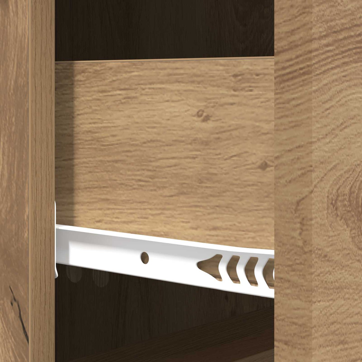 Drawer Cabinet Artisan Oak 33 x 34.5 x 87 cm Engineered Wood