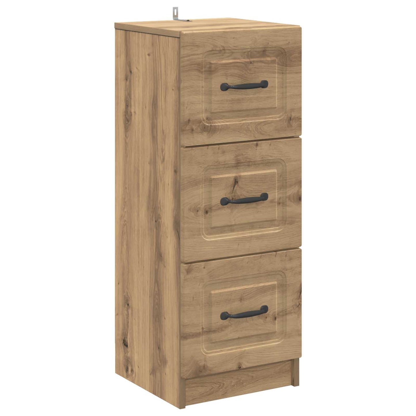Drawer Cabinet Artisan Oak 33 x 34.5 x 87 cm Engineered Wood