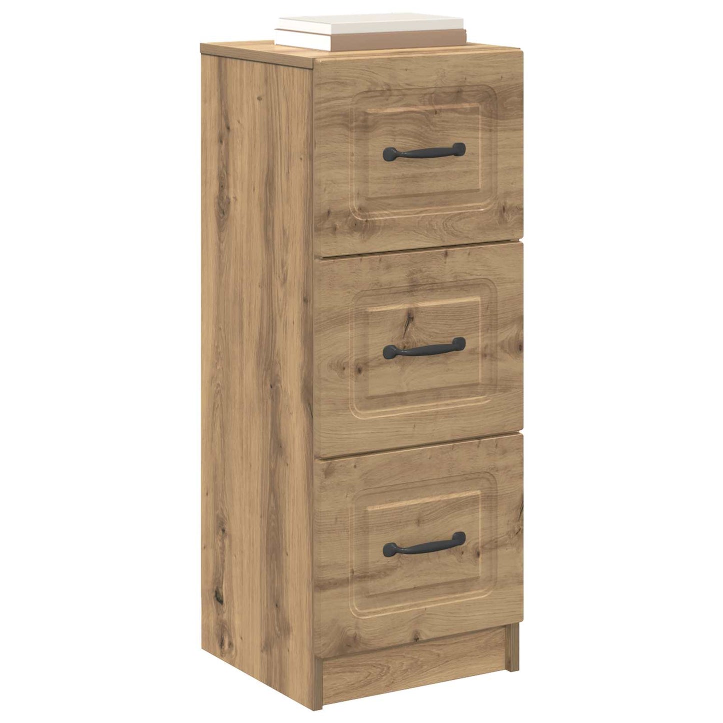 Drawer Cabinet Artisan Oak 33 x 34.5 x 87 cm Engineered Wood
