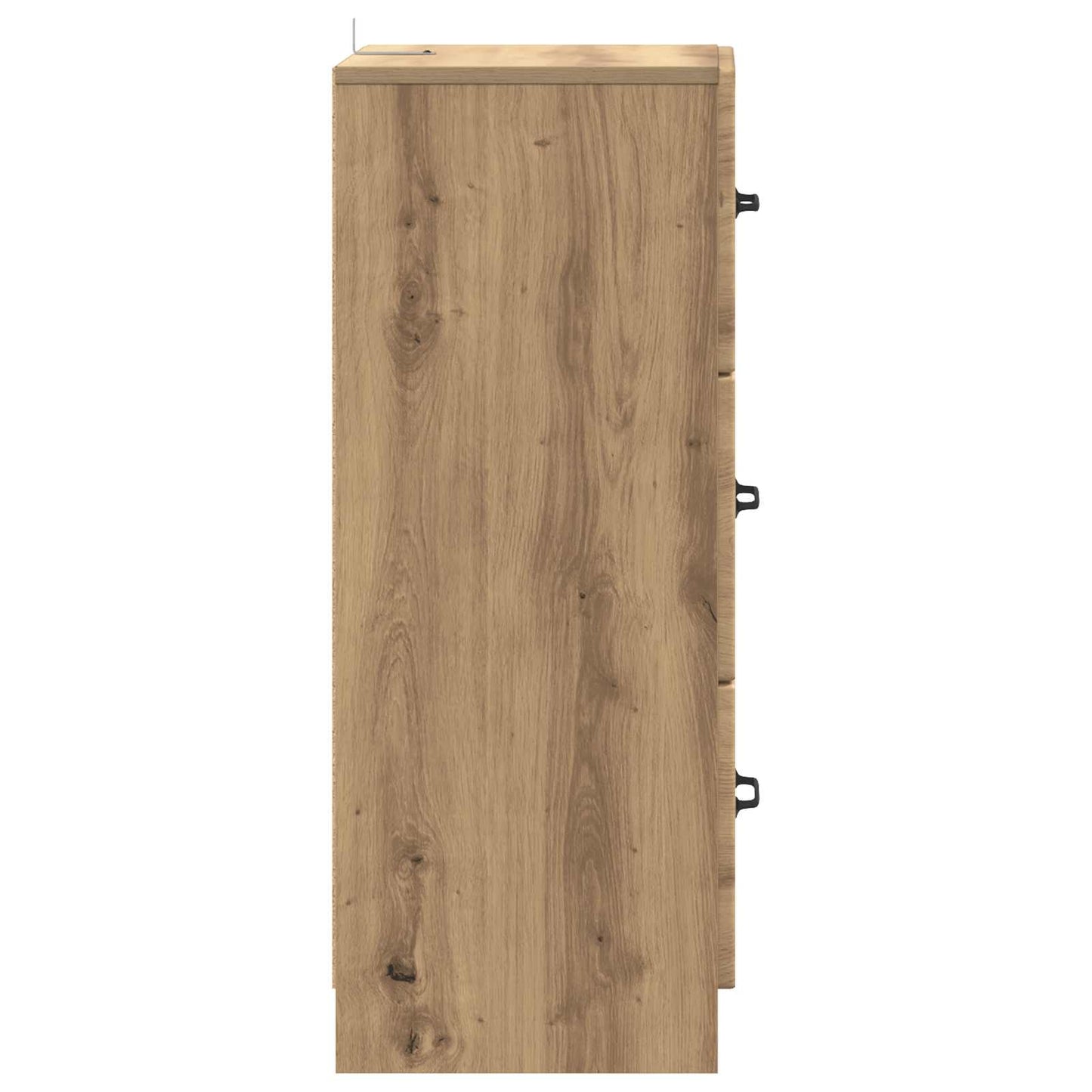Drawer Cabinet Artisan Oak 33 x 34.5 x 87 cm Engineered Wood