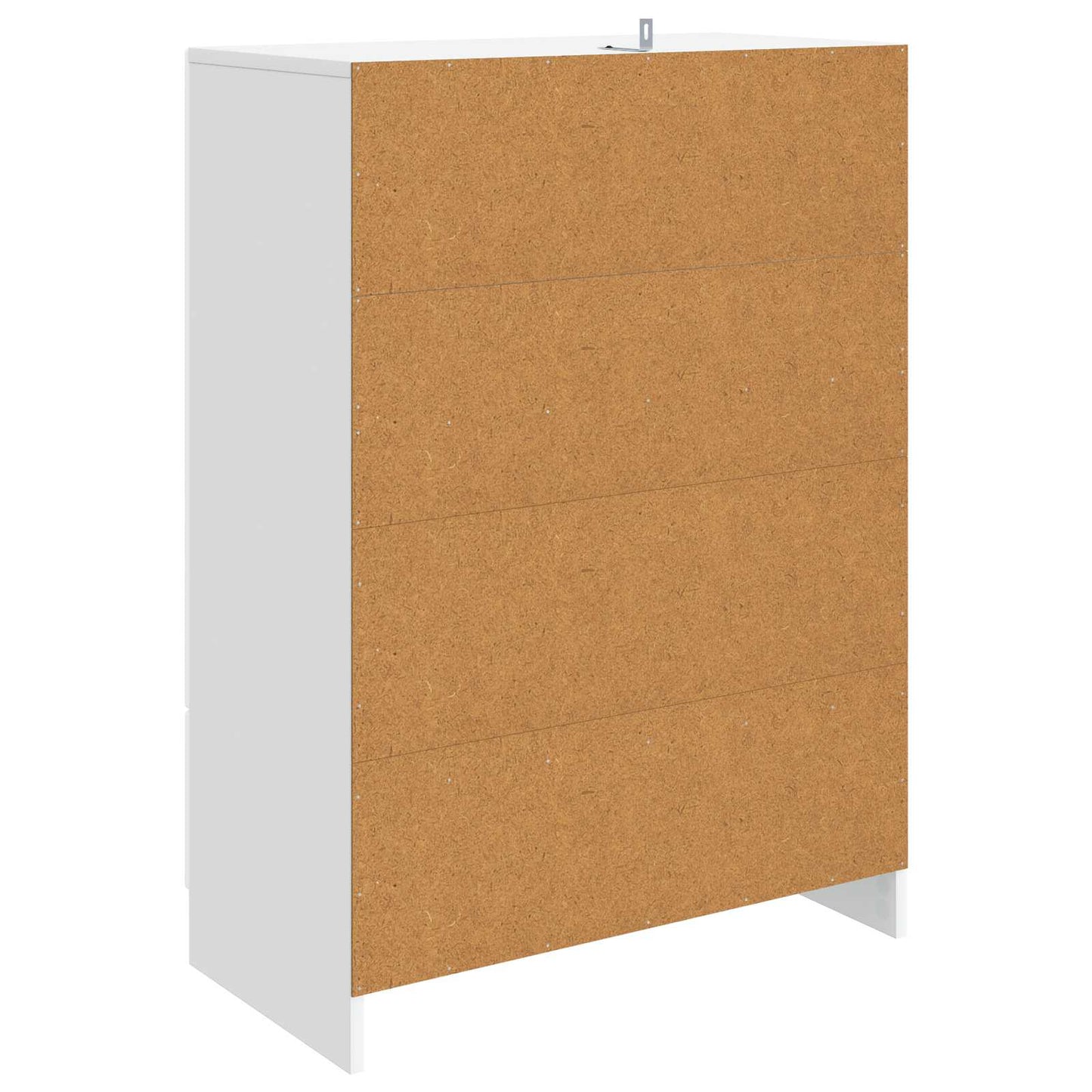 Sideboard White 66 x 34.5 x 92 cm Engineered Wood
