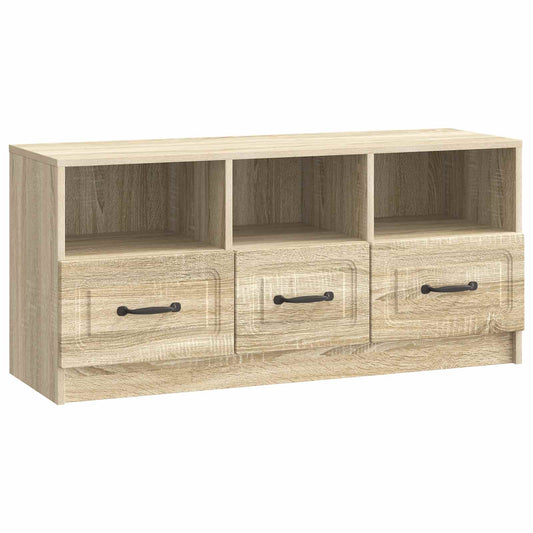 TV Cabinet Sonoma Oak 102 x 34.5 x 47 cm Engineered Wood