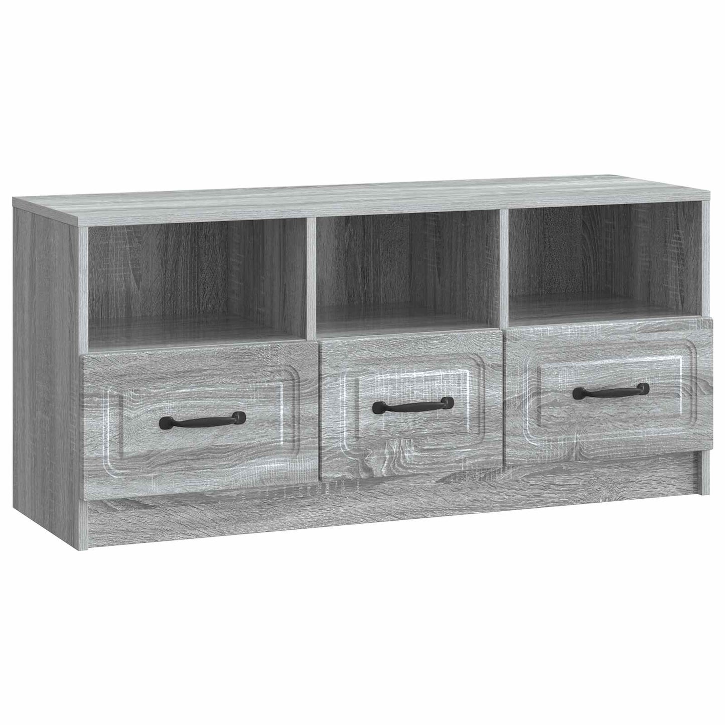 TV Cabinet Grey Sonoma 102 x 34.5 x 47 cm Engineered Wood