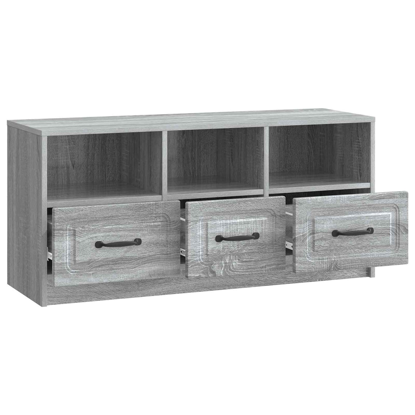 TV Cabinet Grey Sonoma 102 x 34.5 x 47 cm Engineered Wood