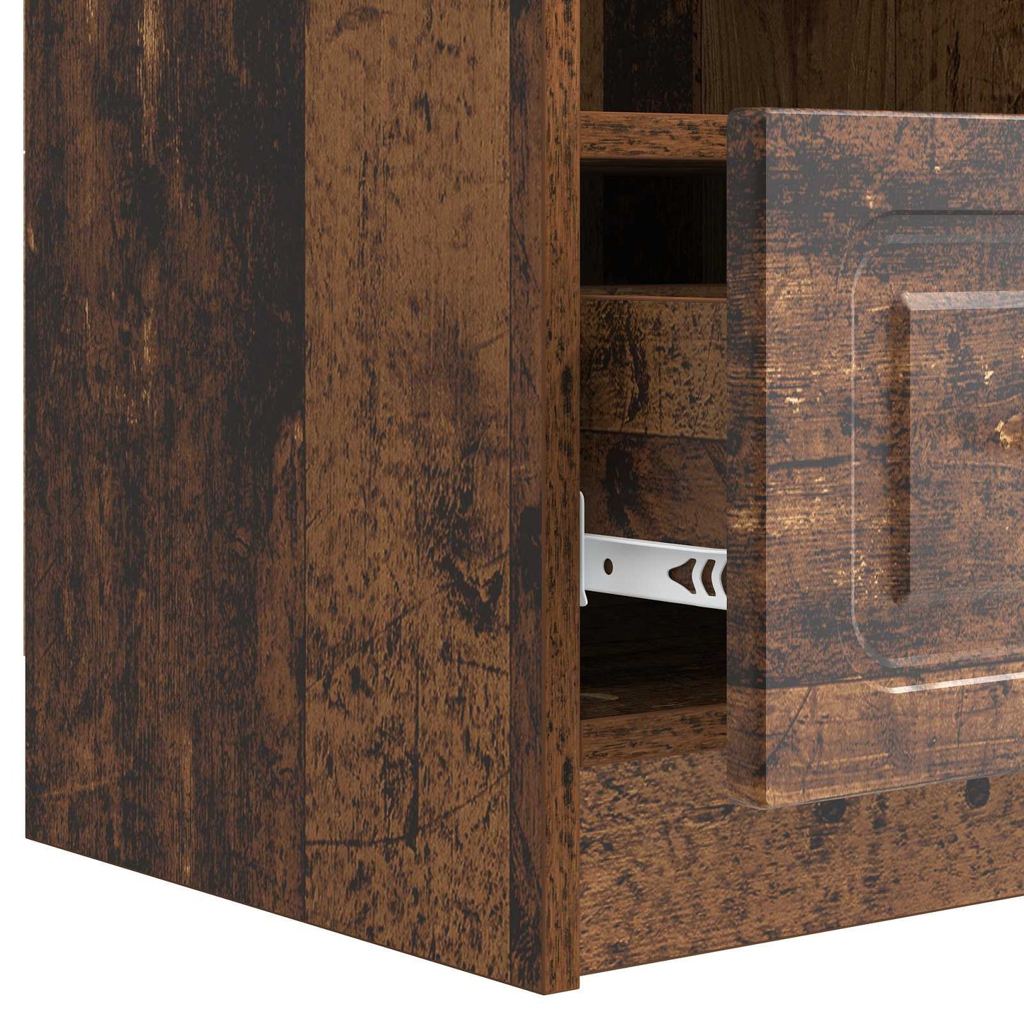 TV Cabinet Old Wood 102 x 34.5 x 47 cm Engineered Wood