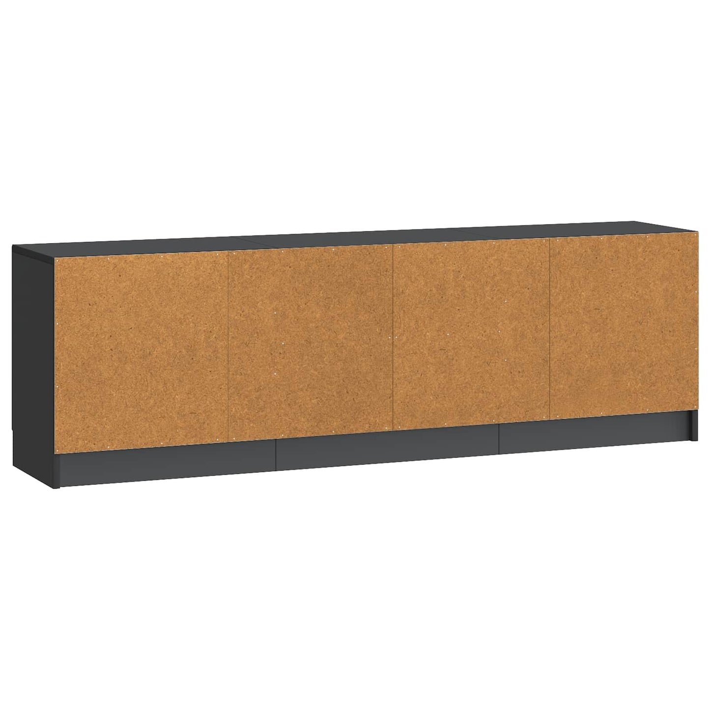 TV Cabinet Black 150 x 31 x 47 cm Engineered Wood