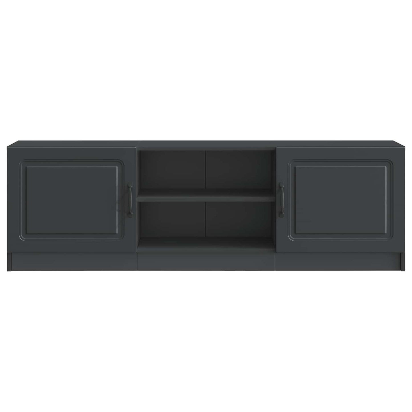 TV Cabinet Black 150 x 31 x 47 cm Engineered Wood