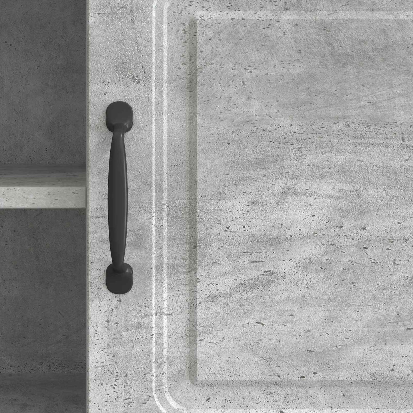 TV Cabinet Concrete Grey 150 x 31 x 47 cm Engineered Wood