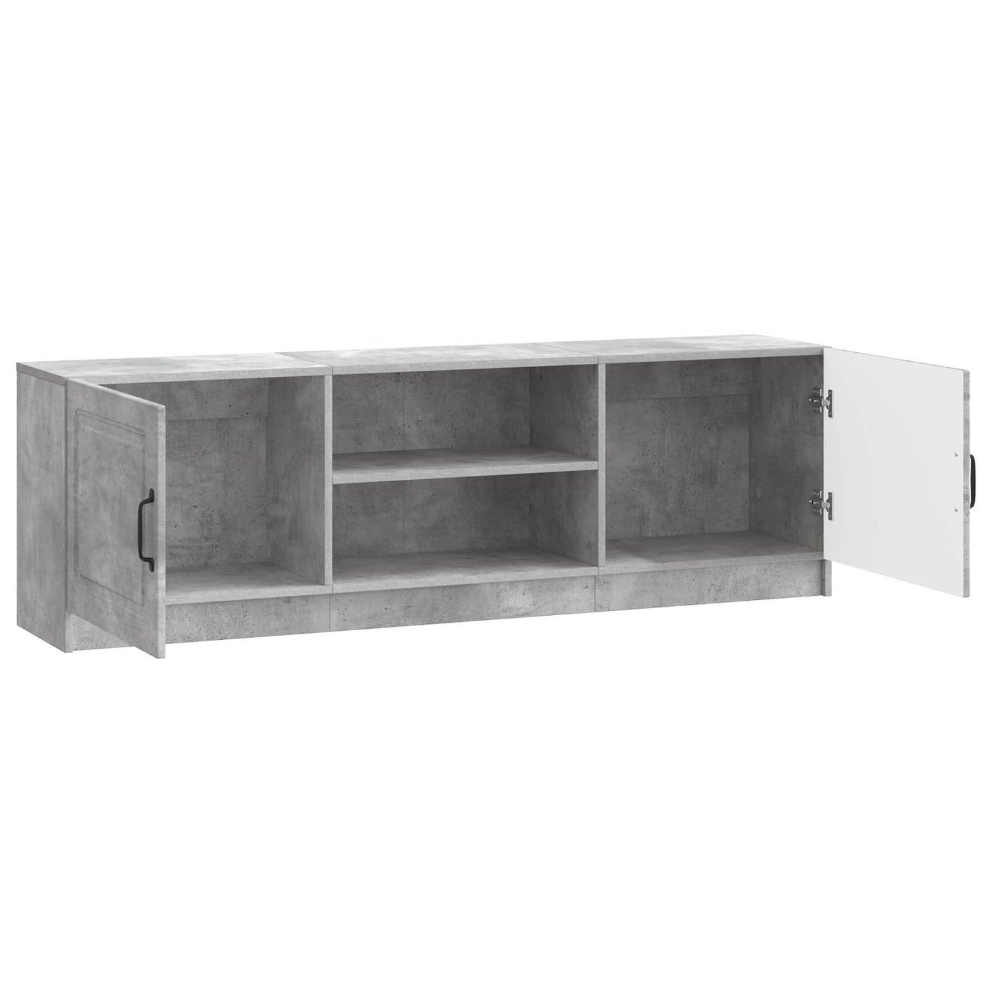 TV Cabinet Concrete Grey 150 x 31 x 47 cm Engineered Wood