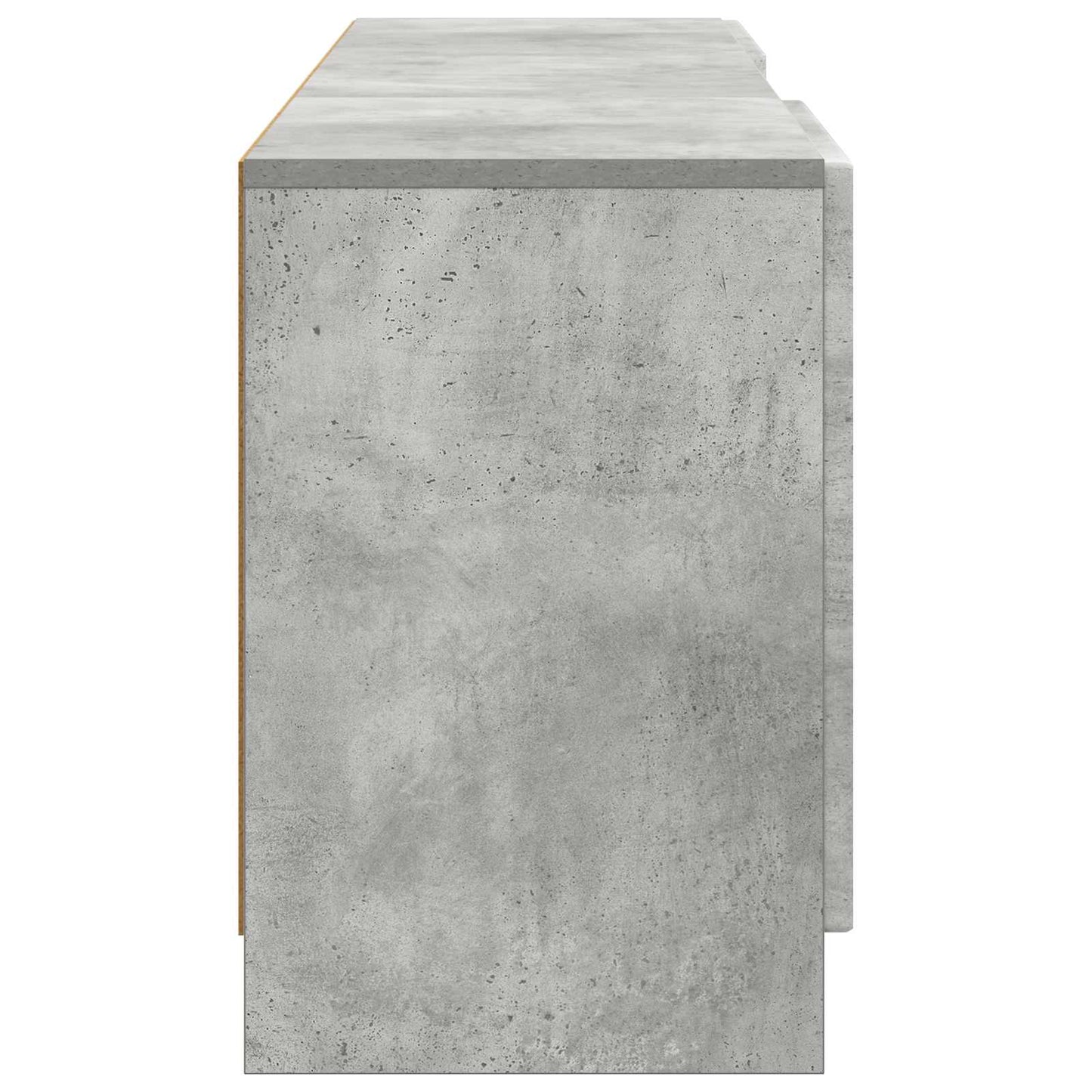 TV Cabinet Concrete Grey 150 x 31 x 47 cm Engineered Wood