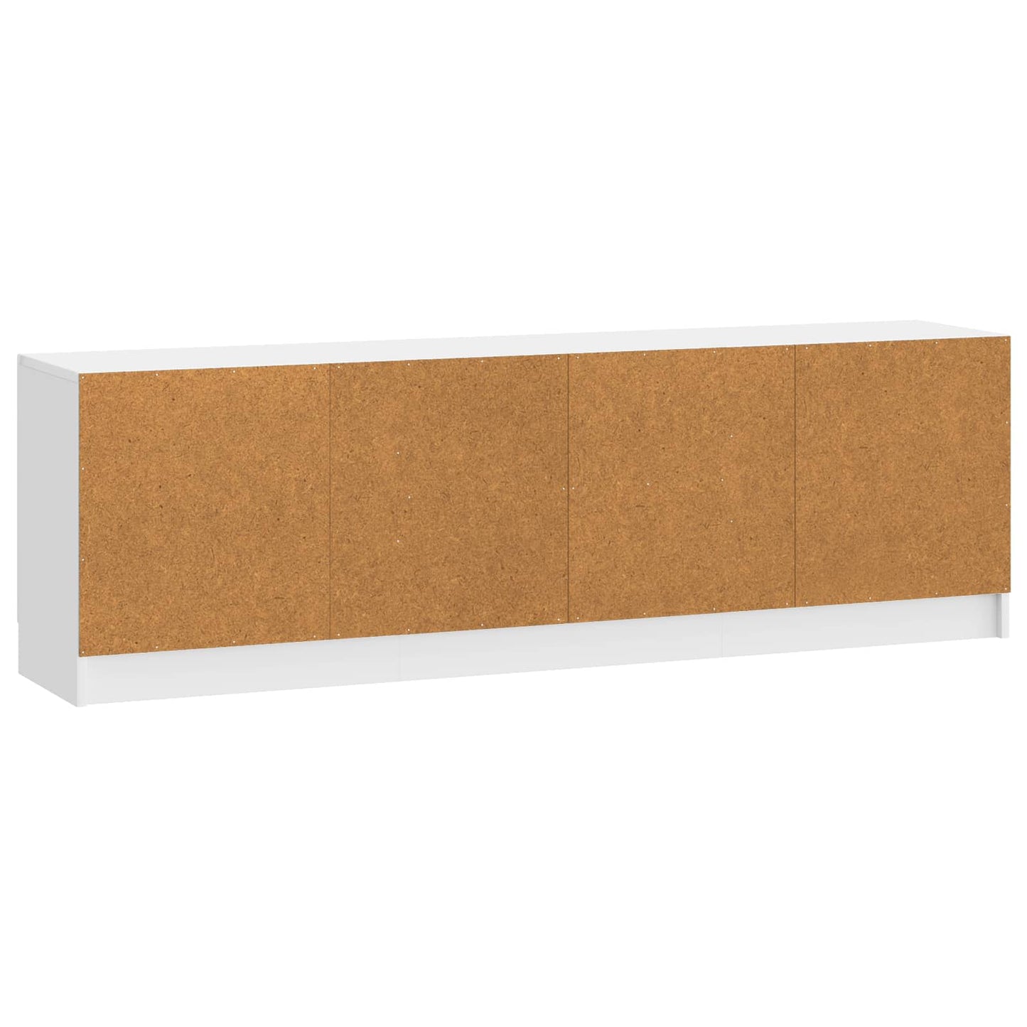 TV Cabinet High Gloss White 150 x 31 x 47 cm Engineered Wood