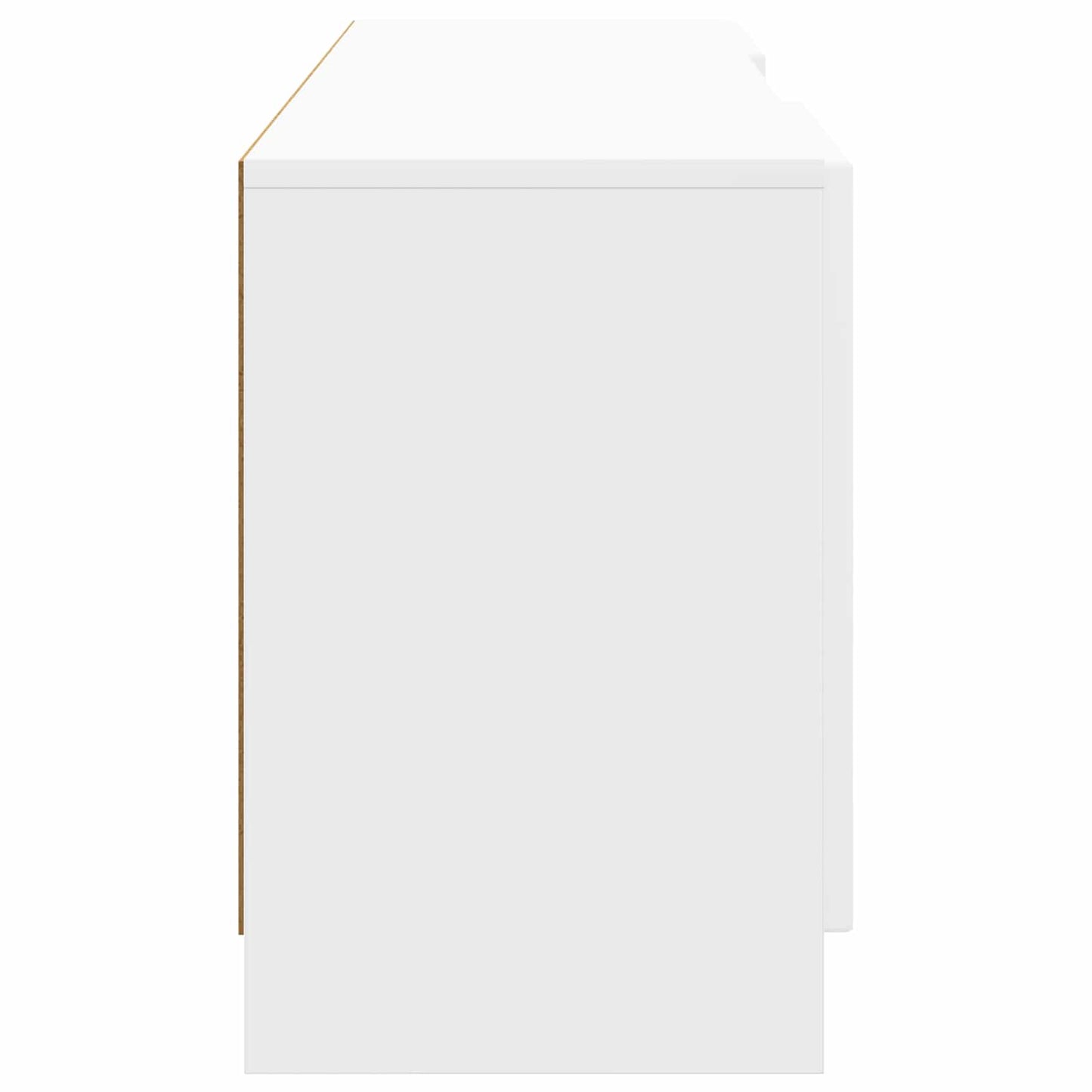 TV Cabinet High Gloss White 150 x 31 x 47 cm Engineered Wood