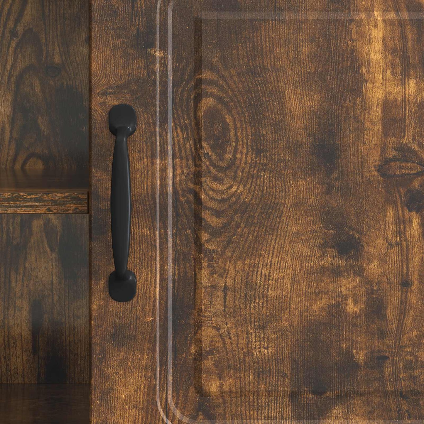 TV Cabinet Smoked Oak 150 x 31 x 47 cm Engineered Wood