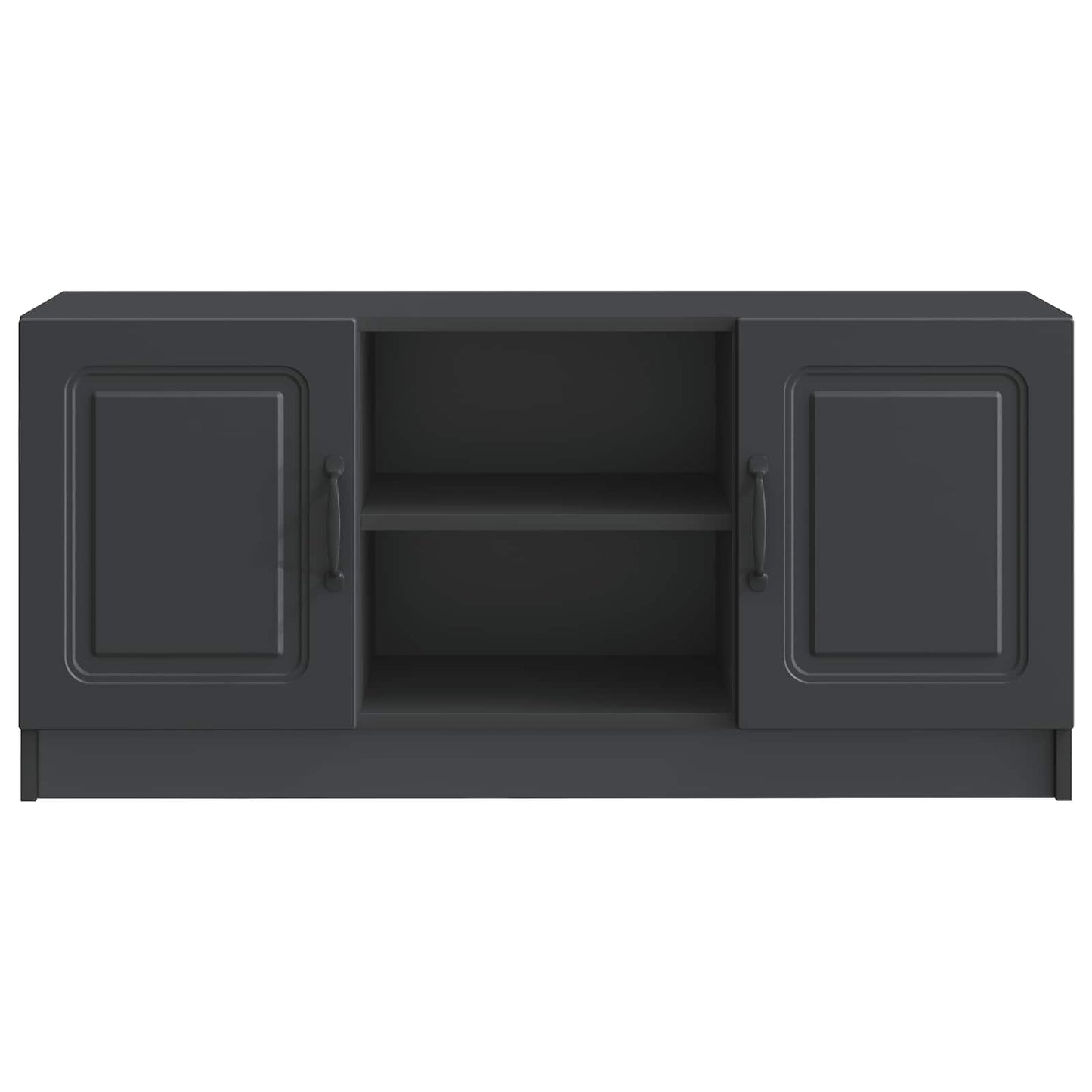 TV Cabinet Black 102 x 34.5 x 47 cm Engineered Wood