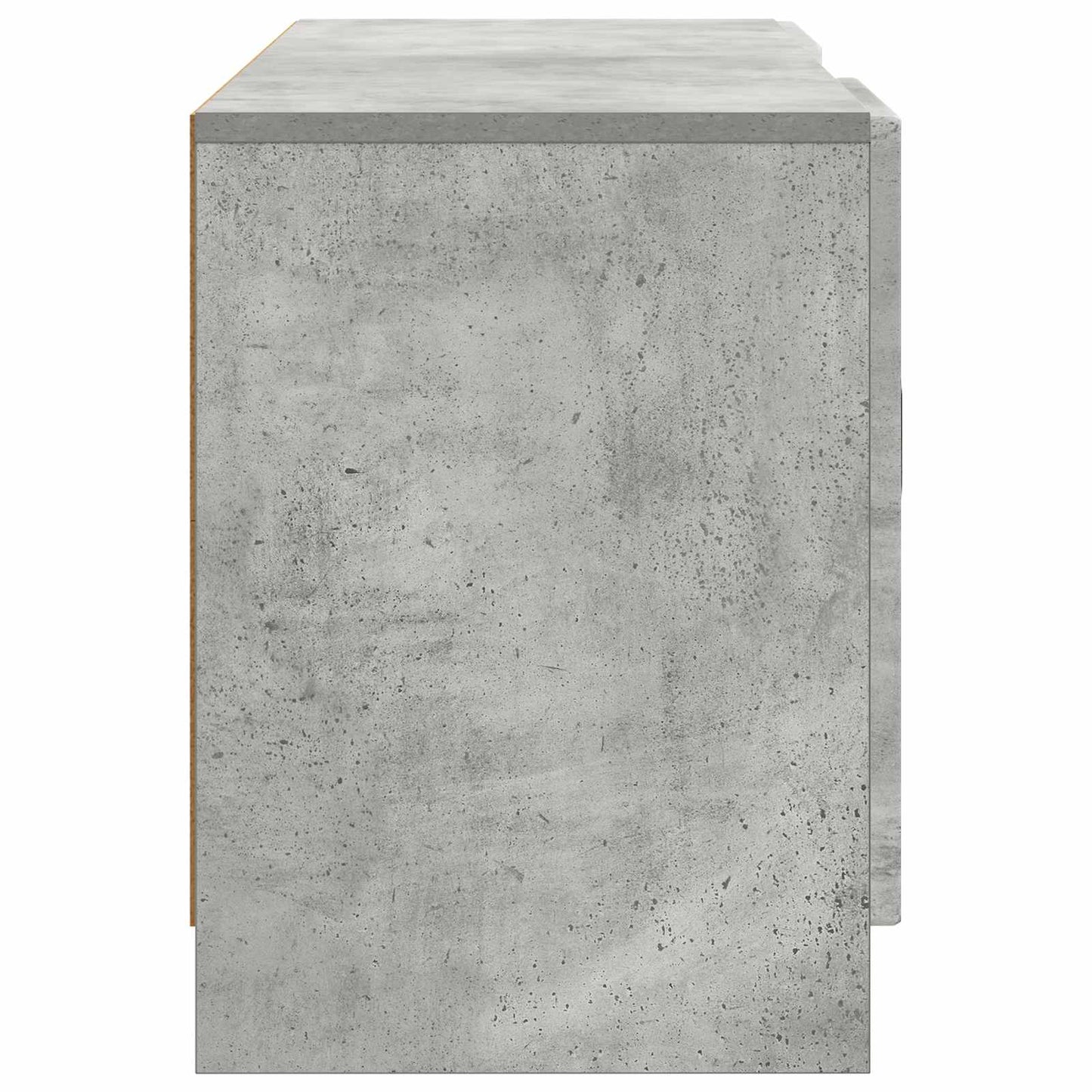 TV Cabinet Concrete Grey 102 x 34.5 x 47 cm Engineered Wood
