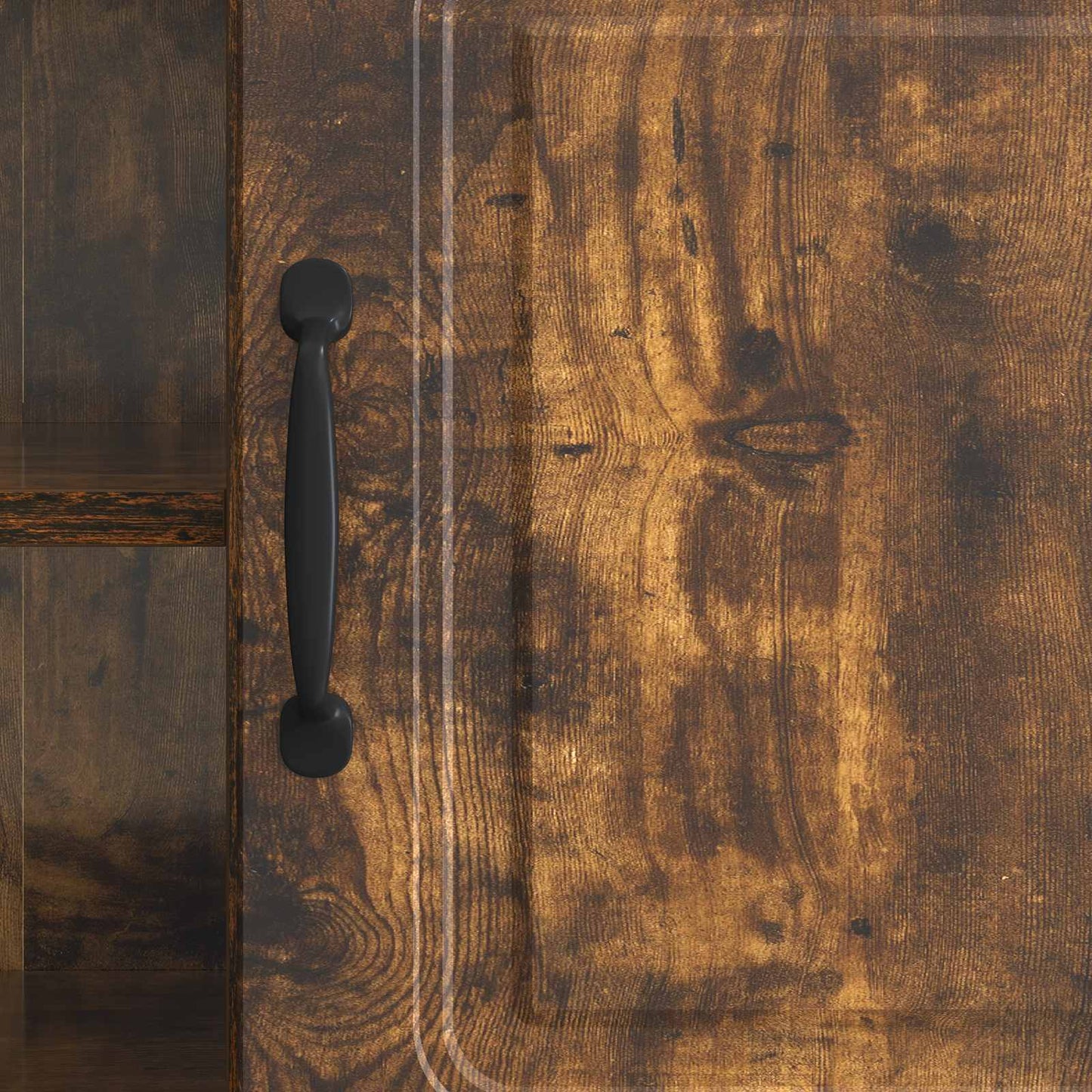 TV Cabinet Smoked Oak 102 x 34.5 x 47 cm Engineered Wood