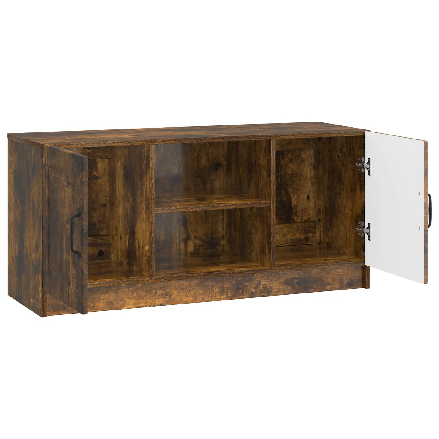 TV Cabinet Smoked Oak 102 x 34.5 x 47 cm Engineered Wood