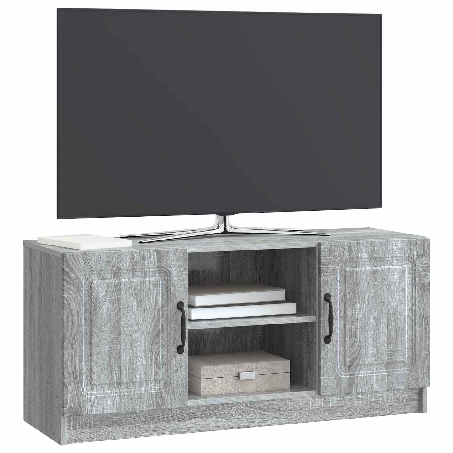 TV Cabinet Grey Sonoma 102 x 34.5 x 47 cm Engineered Wood