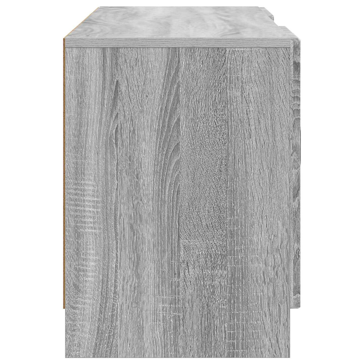 TV Cabinet Grey Sonoma 102 x 34.5 x 47 cm Engineered Wood