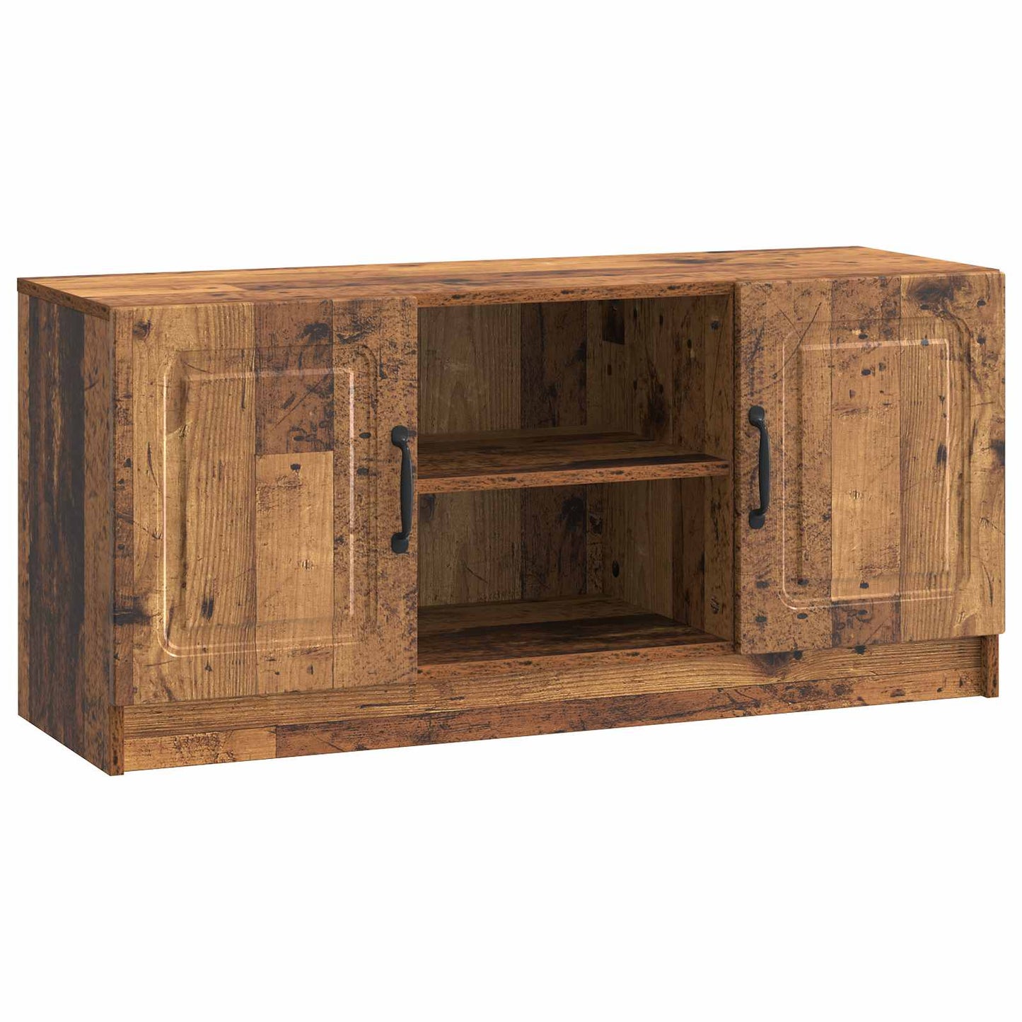 TV Cabinet Old Wood 102 x 34.5 x 47 cm Engineered Wood