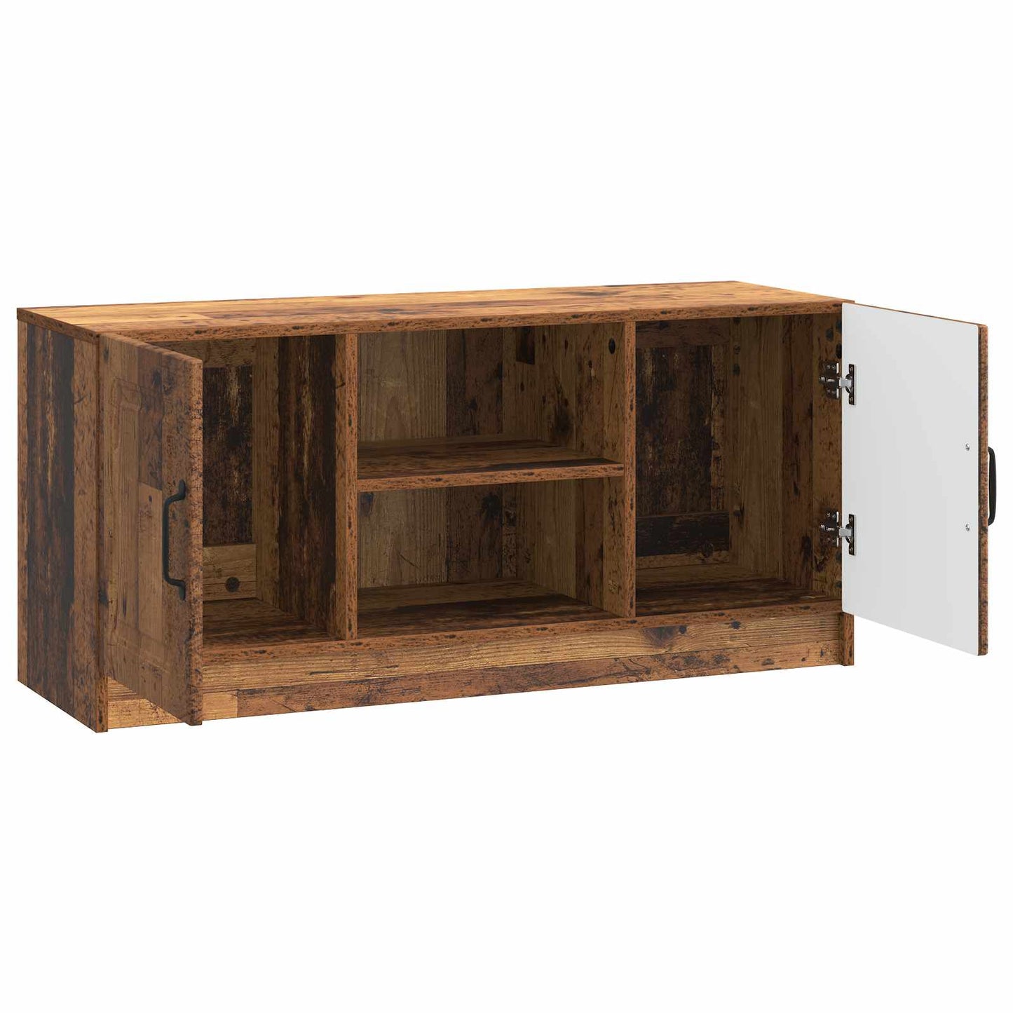 TV Cabinet Old Wood 102 x 34.5 x 47 cm Engineered Wood