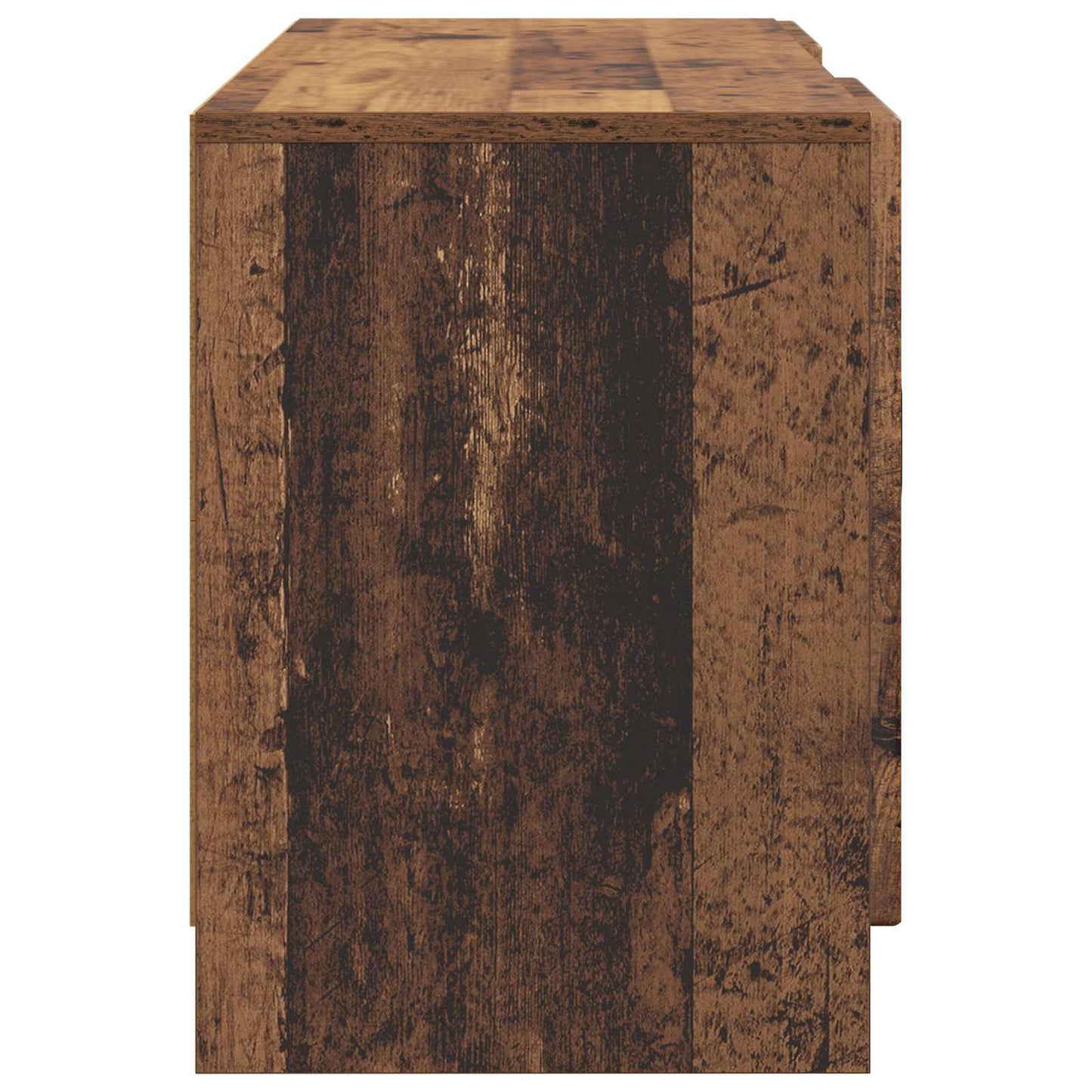 TV Cabinet Old Wood 102 x 34.5 x 47 cm Engineered Wood