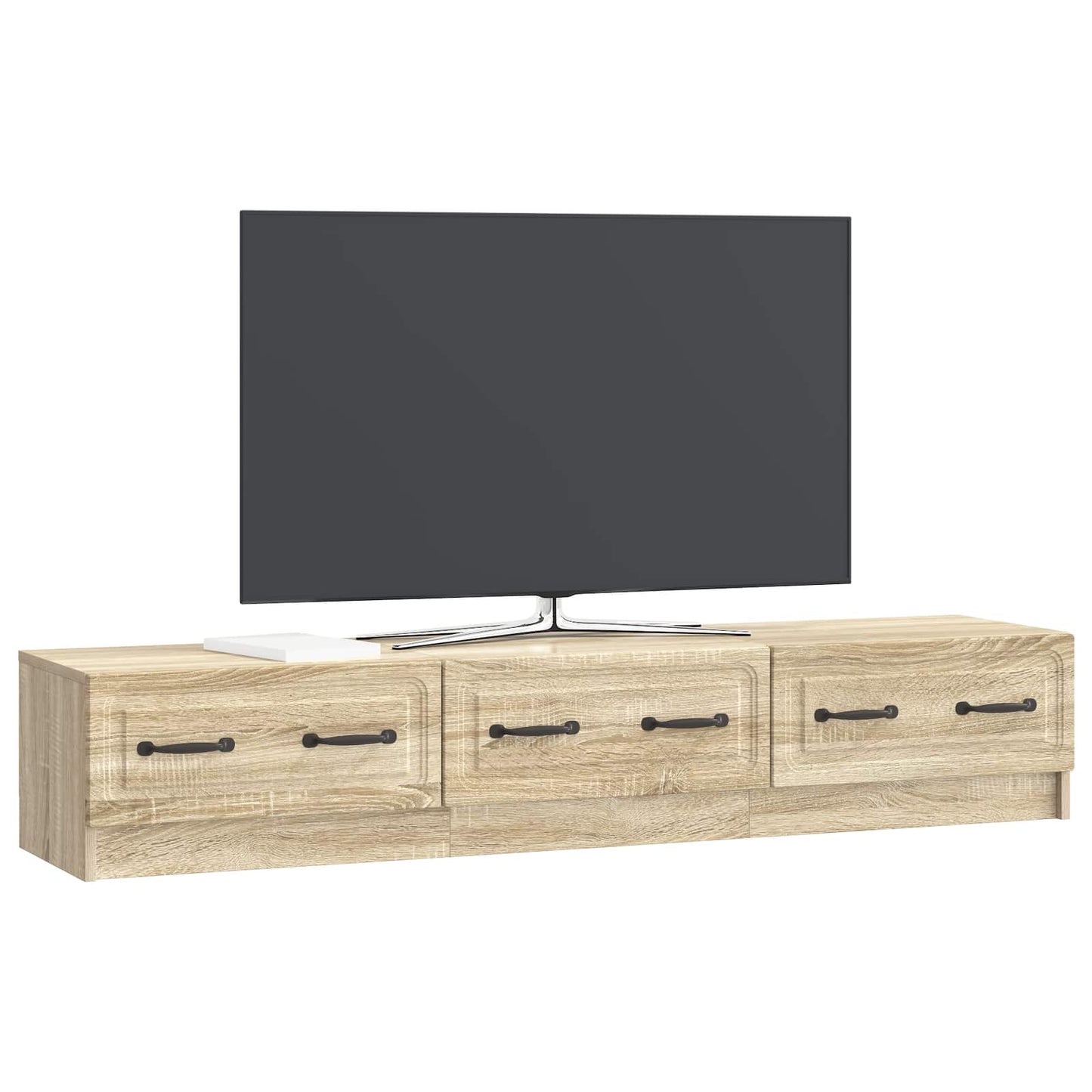 TV Cabinet Sonoma Oak 147 x 34.5 x 27 cm Engineered Wood