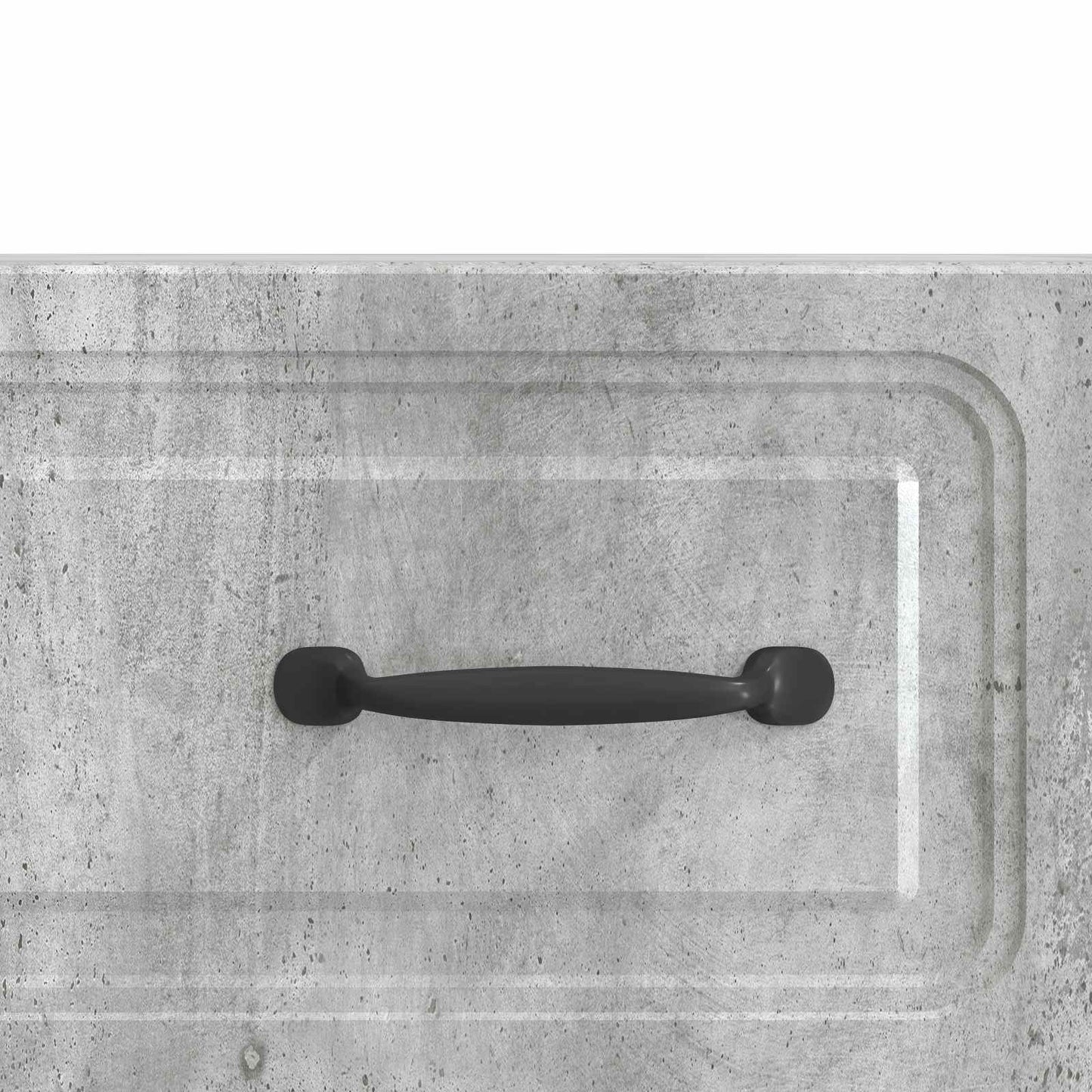 TV Cabinet Concrete Grey 147 x 34.5 x 27 cm Engineered Wood