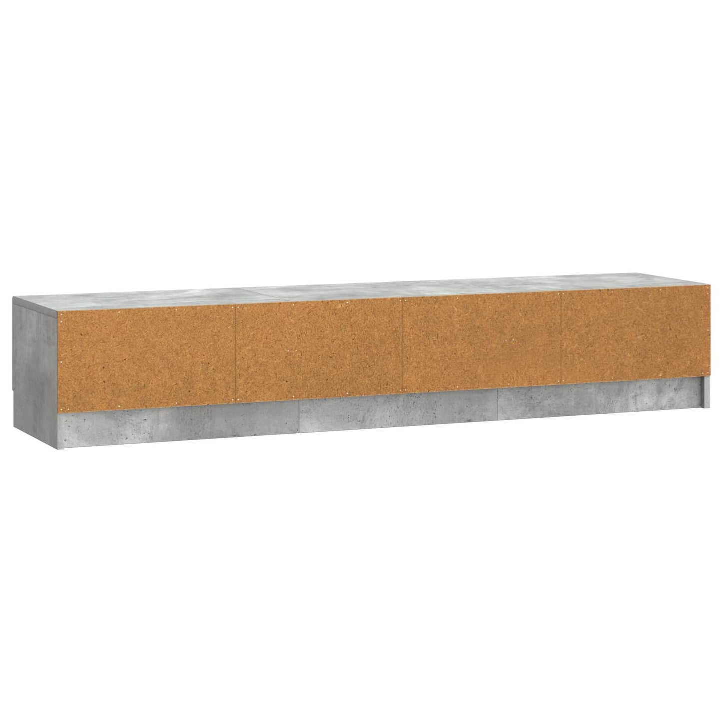 TV Cabinet Concrete Grey 147 x 34.5 x 27 cm Engineered Wood