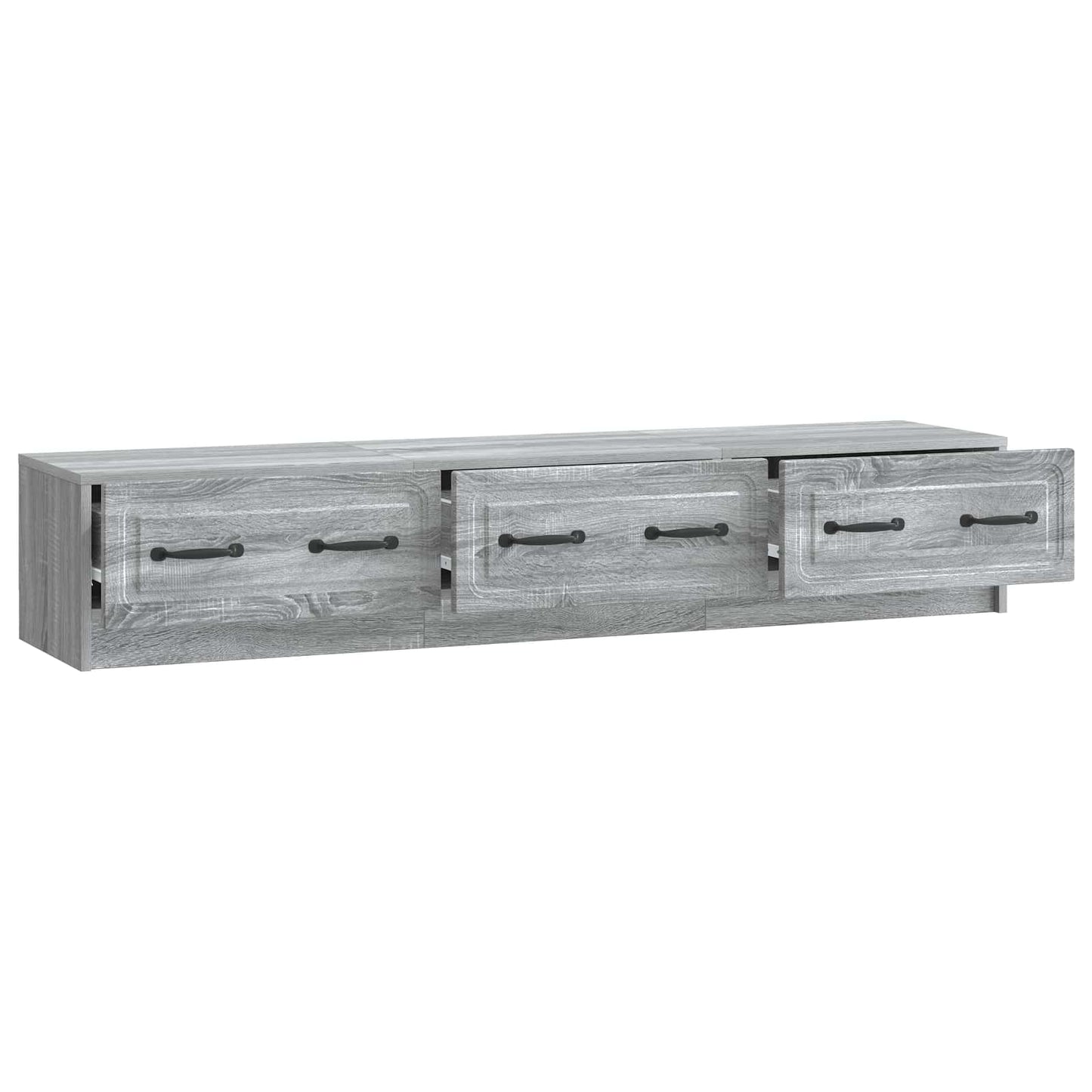 TV Cabinet Grey Sonoma 147 x 34.5 x 27 cm Engineered Wood