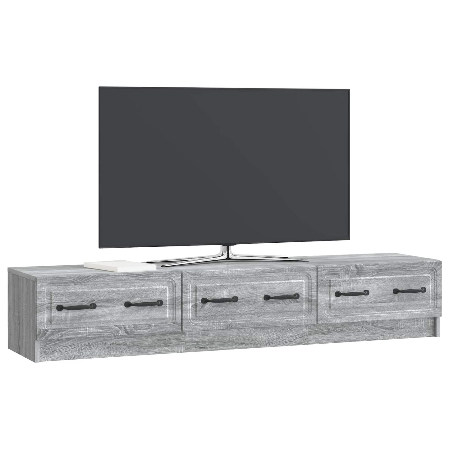 TV Cabinet Grey Sonoma 147 x 34.5 x 27 cm Engineered Wood