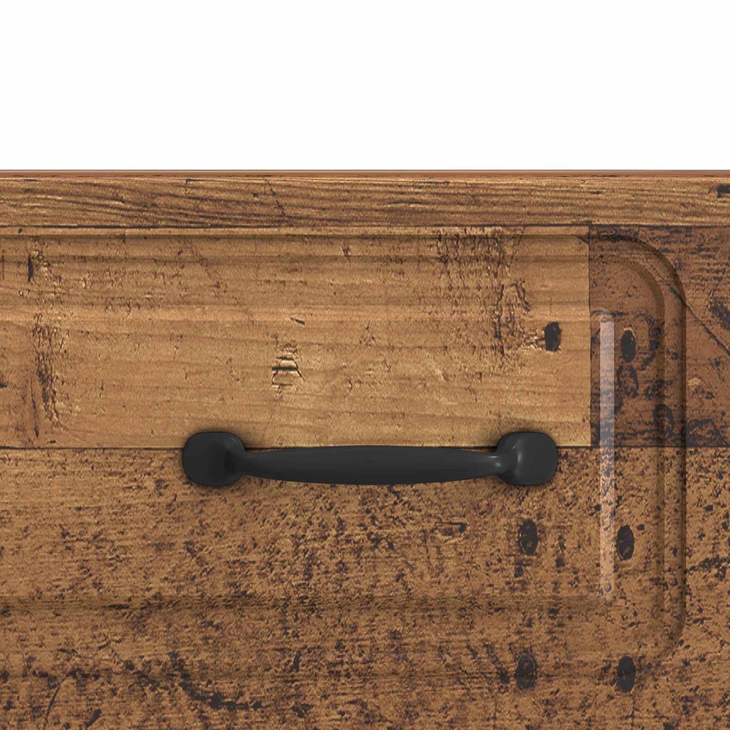 TV Cabinet Old Wood 147 x 34.5 x 27 cm Engineered Wood