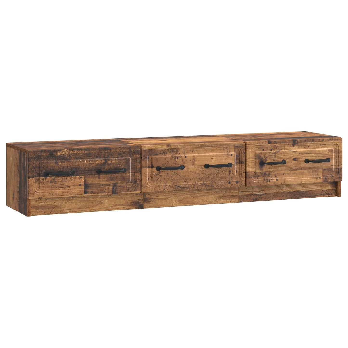 TV Cabinet Old Wood 147 x 34.5 x 27 cm Engineered Wood