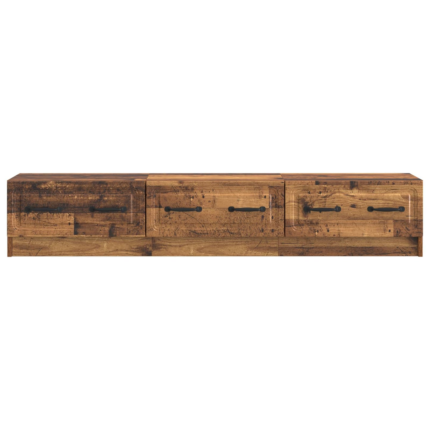 TV Cabinet Old Wood 147 x 34.5 x 27 cm Engineered Wood