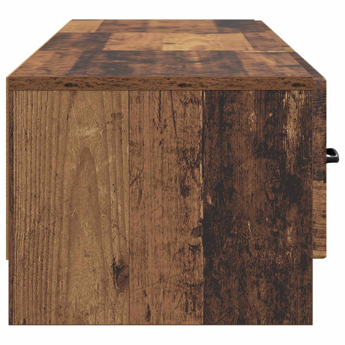 TV Cabinet Old Wood 147 x 34.5 x 27 cm Engineered Wood