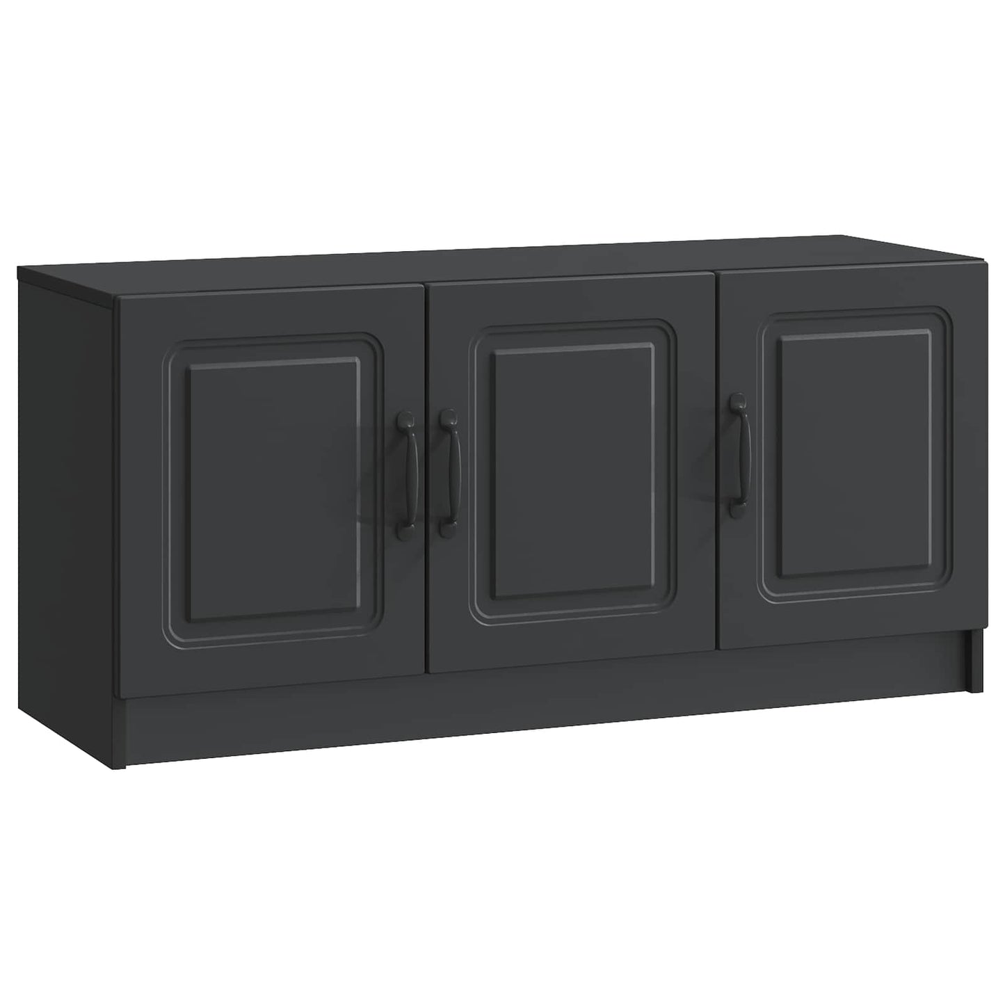 TV Cabinet Black 99 x 34.5 x 47 cm Engineered Wood