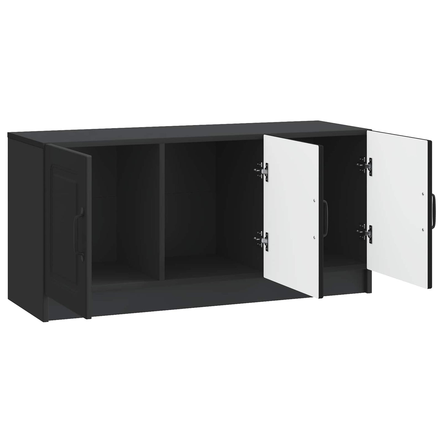 TV Cabinet Black 99 x 34.5 x 47 cm Engineered Wood