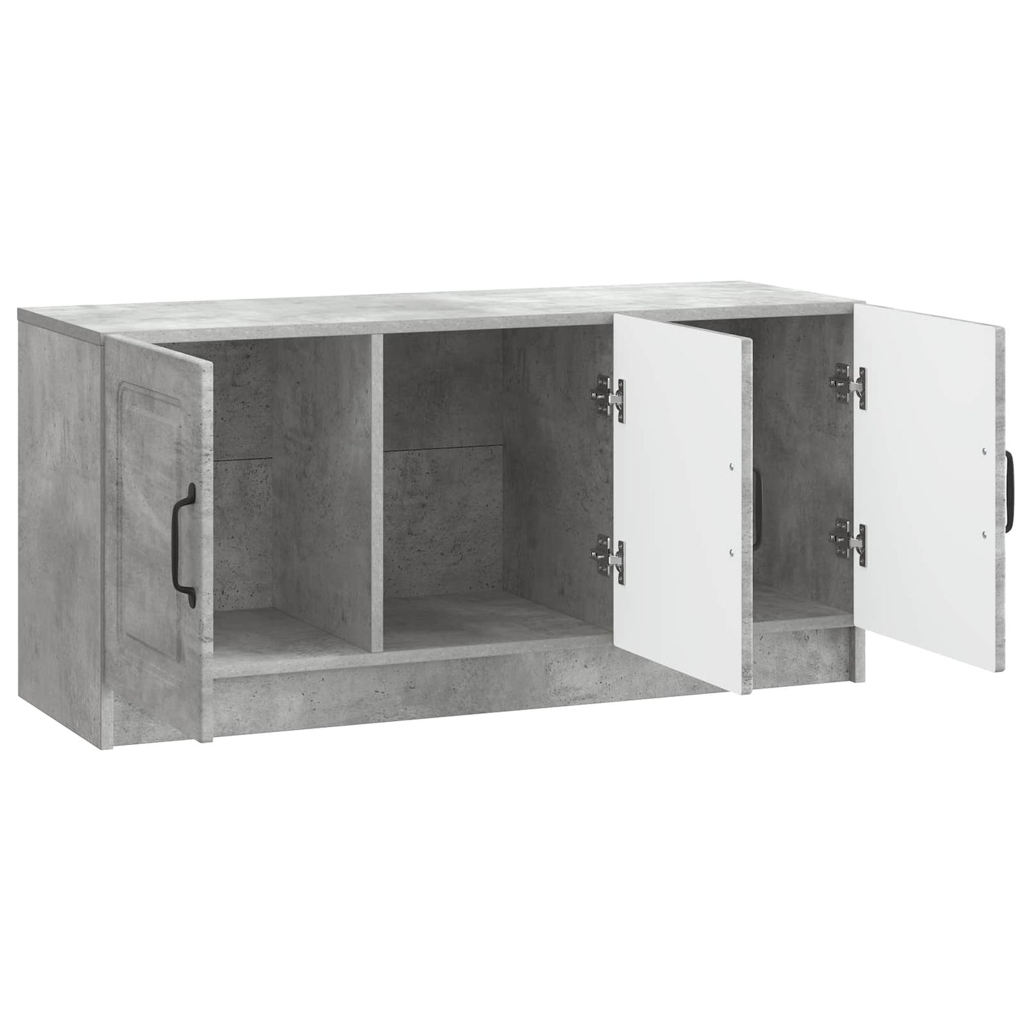 TV Cabinet Concrete Grey 99 x 34.5 x 47 cm Engineered Wood