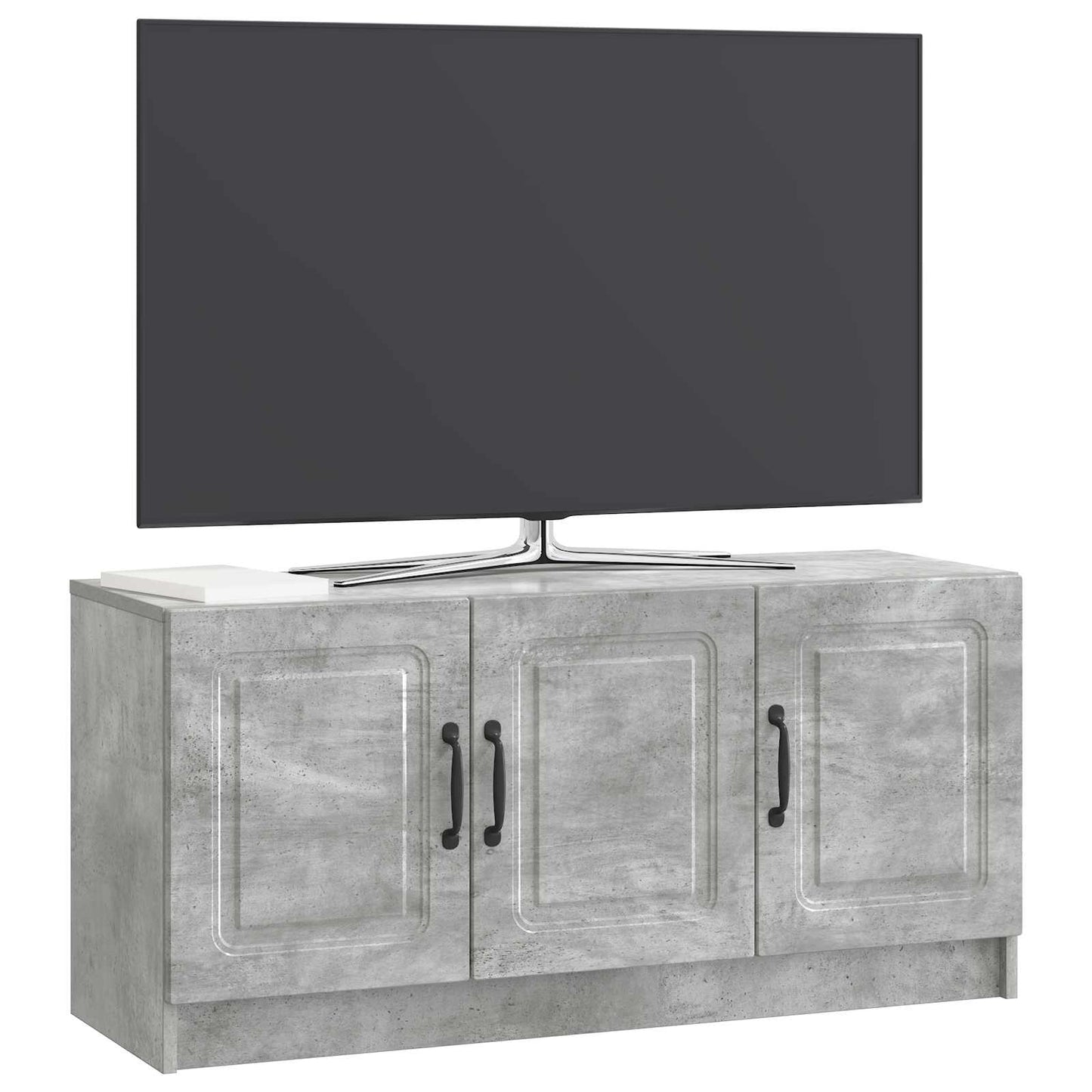 TV Cabinet Concrete Grey 99 x 34.5 x 47 cm Engineered Wood