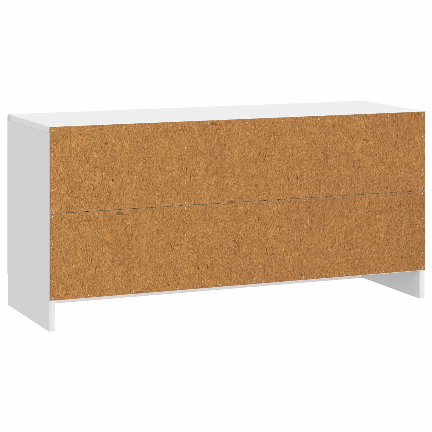 TV Cabinet High Gloss White 99 x 34.5 x 47 cm Engineered Wood