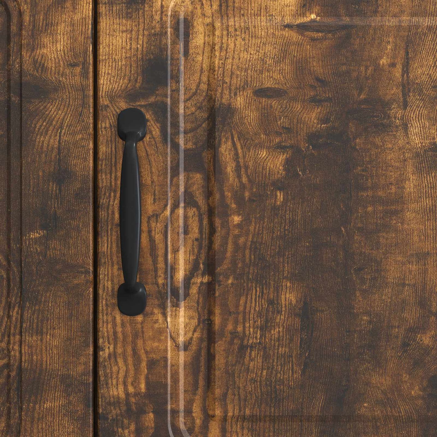 TV Cabinet Smoked Oak 99 x 34.5 x 47 cm Engineered Wood
